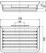 Мыльница Emco System 2 подвесная хром 150x100x37 мм 3545 001 01, Хром