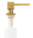 Дозатор моющего средства Rea brushed gold 330 мл квадратный BAT-05009, Золотой