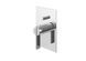 Душевая система Kohlman Dexame 20 chrome + BOX скрытого монтажа QW210DQ20, Хром