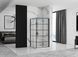 Душова кабіна Rea Molier 80x100 black REA-K8412 + REA-K6963, Черный матовый, Універсальна, прозорий, чорний матовий