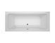 Ванна акрилова Koller Pool Kvadro Double 170x80 KVADRODOUBLE170X80, Білий