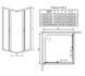 Душевая кабина Radaway Premium Plus C 90x90x190 стекло прозрачное 30453-01-01N