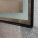 Зеркало Dusel DE-M0061S1 Black 65x80 см, Черный/золото