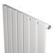 Вертикальный дизайнерский радиатор отопления Arttidesign Livorno 7/1800 белый матовый, Белый матовый
