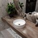 Умивальник Koller Pool Round Arc на стільницю 355x355 мм RA-0355-WB, Білий