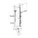 Душевой гарнитур Hansgrohe Raindance Select S 120/150 см 3Jet White/хром 27646400
