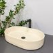 Умивальник (раковина) VBI VERONA 70 BEIGE MATT накладний, Бежевий