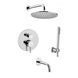 Душевая система с изливом Paffoni Shower верхний душ &Oslash;300 мм chrome KITLIG019CR300, Хром