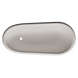 Ванна отдельностоящая глянцевая Amidicon Symphony 167x78 белая из литого камня золотые ножки SYMFONIYA_167_g_HL, Белый