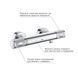 Змішувач термостатичний для душу Grohe QuickFix Precision Feel 34790000, Хром