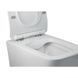 Набор Qtap инсталляция 3 в 1 Nest QT0133M425 с панелью смыва круглой QT0111M11111SAT + унитаз с сиденьем Crow QT05335170W, Белый