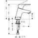 Смеситель для раковины Hansgrohe Focus E2 31604000