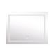 Зеркало Lidz Kubis 1000х800 с LED-подсветкой Touch, с антизапотеванием, с диммером яркости LD78LF61410080
