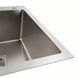 Кухонная мойка Platinum Handmade нержавейка 78x50B R (два отверстия, квадратный сифон 3.0/1.0), Нержавеющая сталь