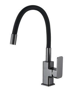 Смеситель для кухни Globus Lux Milano GLM-203LR-11 графит, Графит