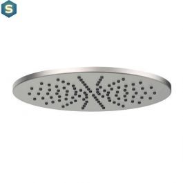 Верхній душ Paffoni Syncro Quadro &Oslash;225xh8 мм з тримачем 400 мм steel ZSOF074ST + ZSOF034ST, Нержавіюча сталь