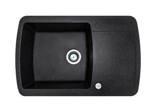 Кухонная мойка Adamant Optimaks 775x495x200 чёрный 87223, Черный/золото