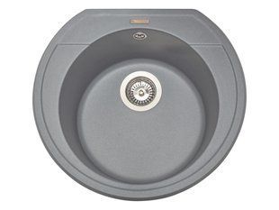 Кухонная мойка гранитная Miraggio Tuluza gray 520x483x204 00210206, Каппучино