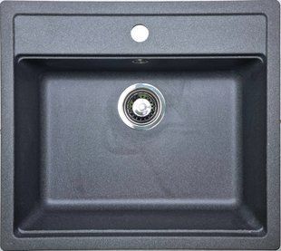 Кухонна мийка Adamant Step 565x500x190 графіт 463223, Графит