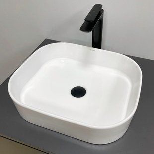 Умывальник VBI Vestone 45 white накладний VBI-017000, Білий