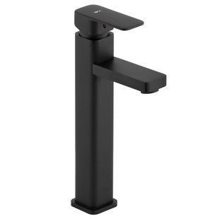Смеситель для умывальника Yoka Seto 36 black высокий BU.SETO-36-BLK, Черный матовый