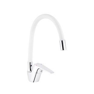Смеситель для кухни Kroner KRM Odra - C032WHI CV021173, Хром