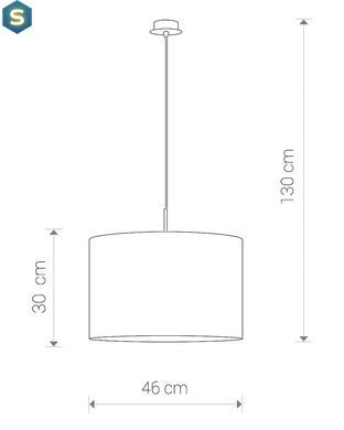 Люстра Nowodvorski 4961 Alice E27 1x60W IP20 Bl