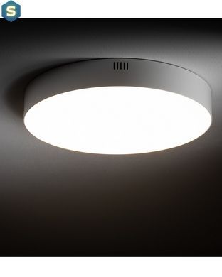 Потолочный светильник Nowodvorski 10414 Lid Round Led 1x50W 4000K 4600Lm IP20 Wh