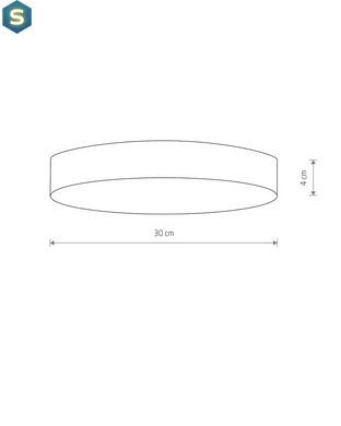 Потолочный светильник Nowodvorski 10414 Lid Round Led 1x50W 4000K 4600Lm IP20 Wh