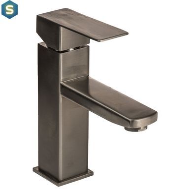 Змішувач для умивальника Globus Lux Sicilia SBQ-101, Графитовый хром