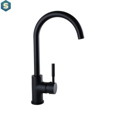 Смеситель для кухни Globus Lux Lazer GLLR-0203S-10-BB, Черный матовый