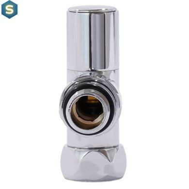 Кран кутовий Luxon звичайний для рушникосушки 1/2"-3/4" (LX-4701)