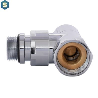 Кран кутовий Luxon звичайний для рушникосушки 1/2"-3/4" (LX-4701)