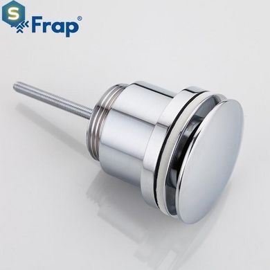 Донний клапан Frap F62, автомат, 1 1/4", хром, Хром