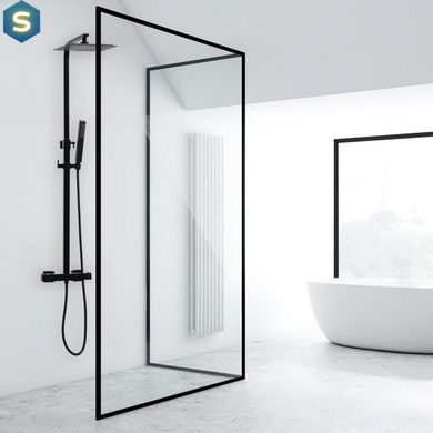 Душова система Yoka Gira 25 Black з термостатом BP.GIRA-THERM-25-BLK, Черный матовый