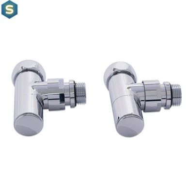 Кран кутовий Luxon звичайний для рушникосушки 1/2"-3/4" (LX-4701)