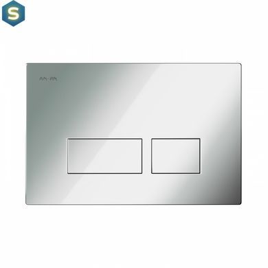 Клавіша для інсталяції пневматична Am.Pm Pro S хром I047051, Хром