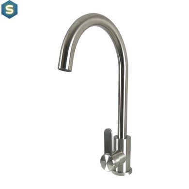 Смеситель для кухни MixMira MS2-203S, Графитовый хром
