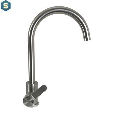 Смеситель для кухни MixMira MS2-203S, Графитовый хром