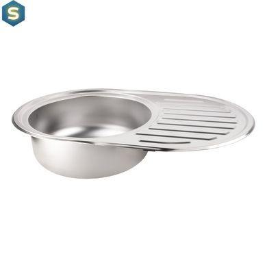 Кухонна мийка Lidz 7750 0,6 мм Micro Decor (LIDZ7750DEC06), Decor