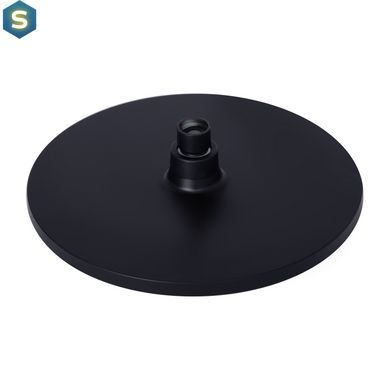 Душова система універсальна Qtap Slavonice на три споживача (з виливом) QTSLA111BLM45906 Black matt, Черный матовый