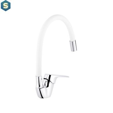 Змішувач для кухні Kroner KRM Odra - C032WHI CV021173, Хром