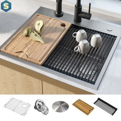 Кухонна мийка Kraus Kore KWT311-25