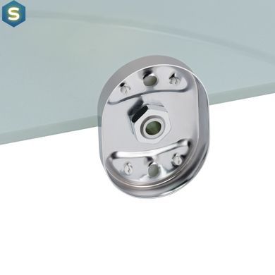 Полка для ванной комнаты угловая Kroner KRM Elbe - ACG2921-1 CV022897, Хром