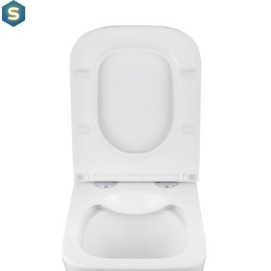 Комплект 4 в 1: Инсталляция Grohe Rapid SL 3 в 1 38772001 + Унитаз безободочный Kroner Eifel WHI523629 RIMLESS с сиденьем Slim Duroplast / Soft-close / Quick relase KE523629WHIR (387720