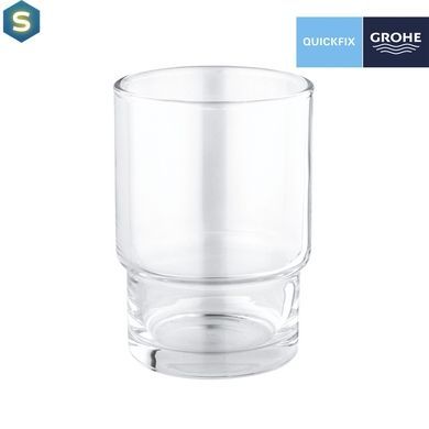 Стакан для ванной комнаты Grohe QuickFix Start 41184000, Прозрачный