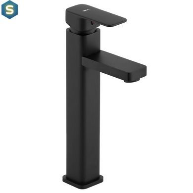 Змішувач для умивальника Yoka Seto 36 black BU.SETO-36-BLK, Черный матовый