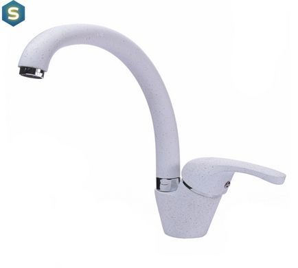 Змішувач для кухні Globus Lux GLSO-0203S-7-White, Білий