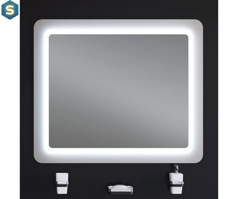 Дзеркало Sanwerk Ультра "Космо" 118x83 біле (ZU0000143)