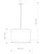 Люстра Nowodvorski 4961 Alice E27 1x60W IP20 Bl